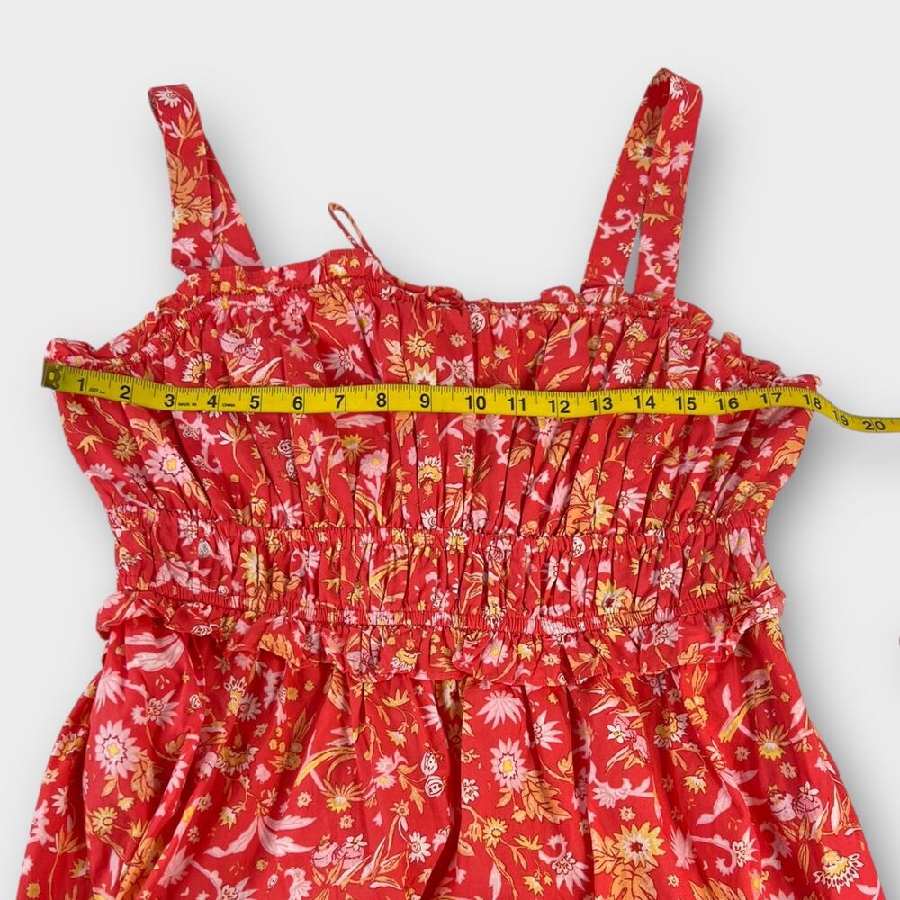 J.Crew Ruffle-Trim Tiered Maxi Dress in Sunny Blooms Size Large NWT - Picture 8 of 9